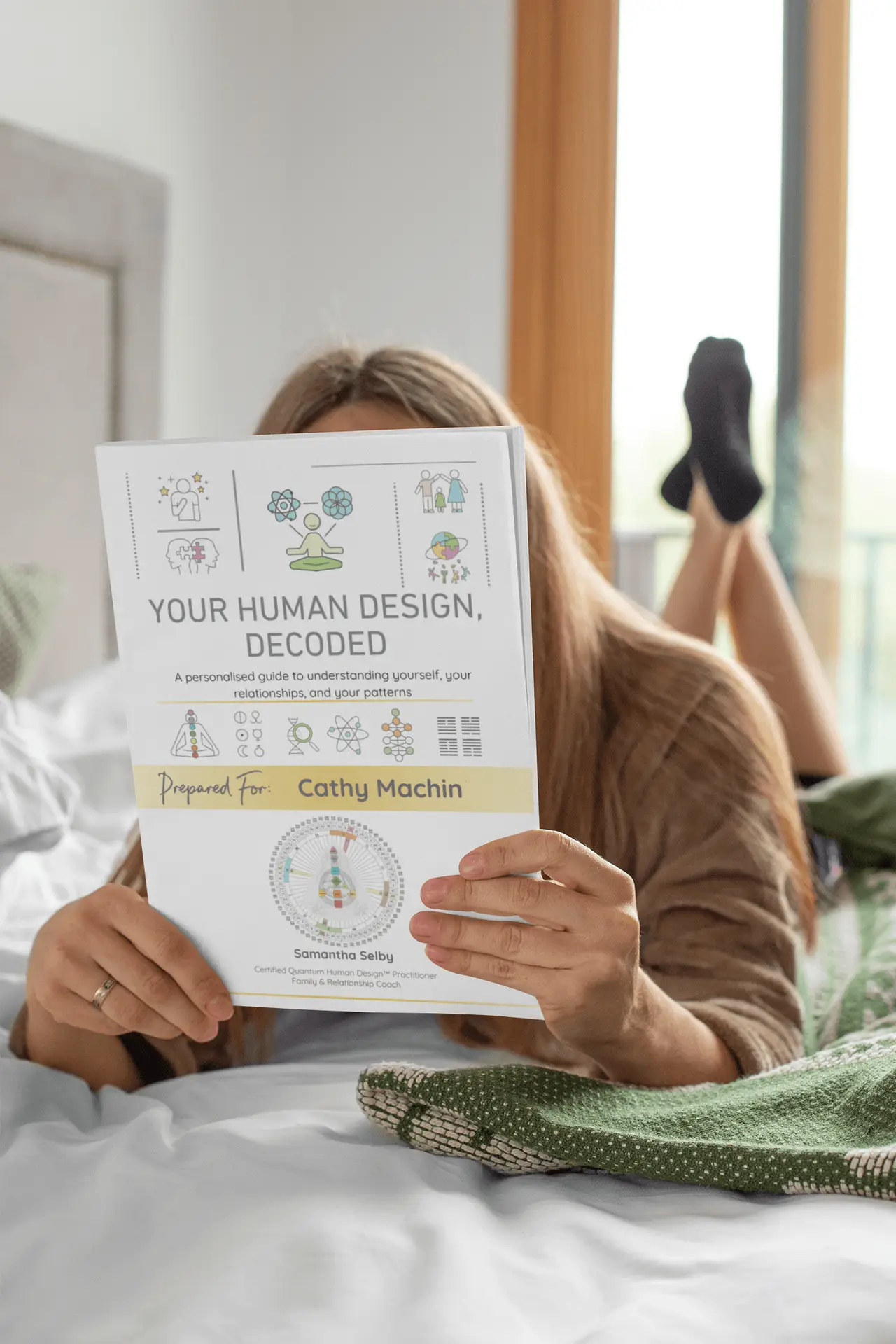 Human Design personalised reading book for adults by My Supernatural Design