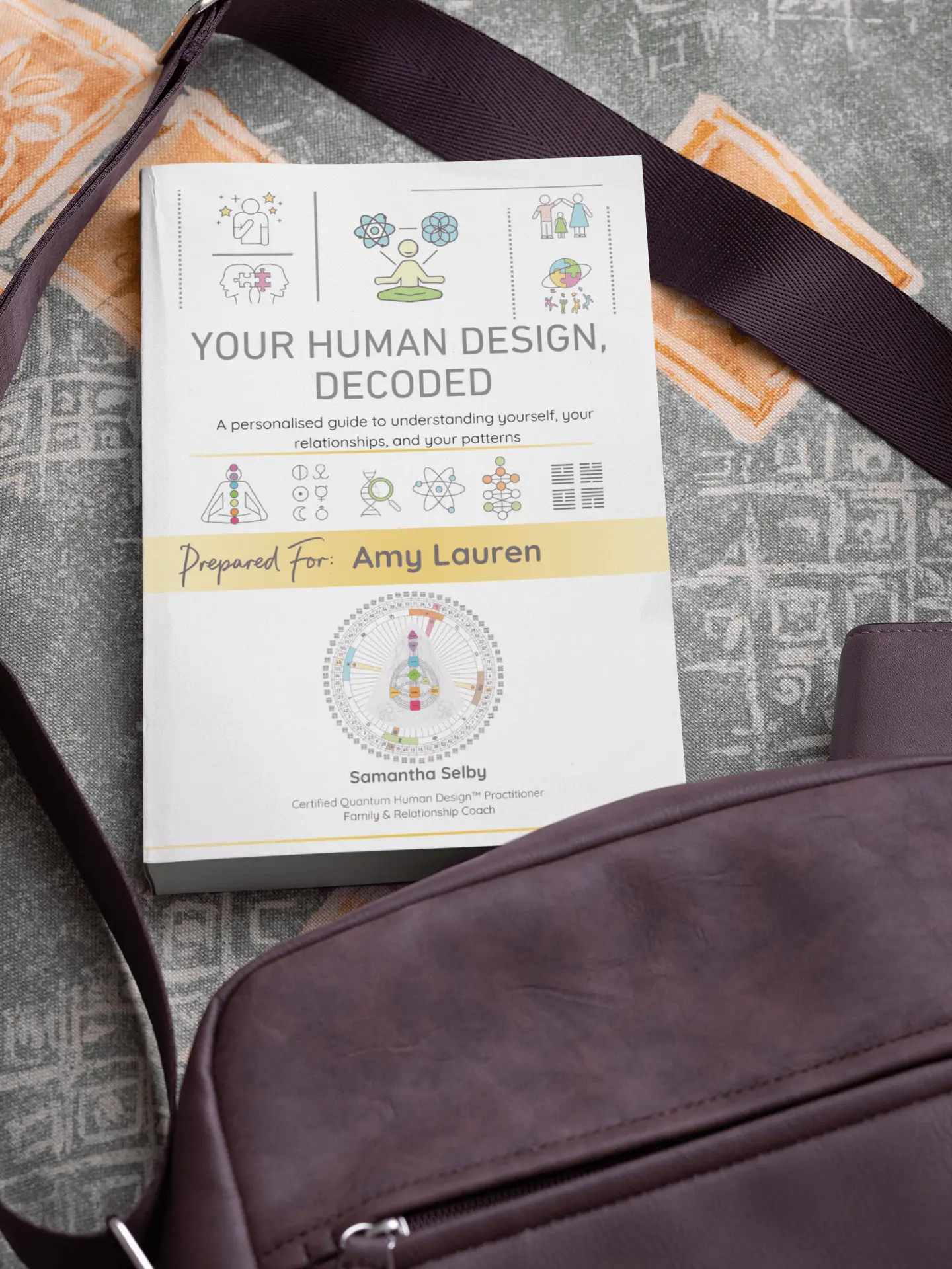 Personalised Human Design book by Samantha Selby