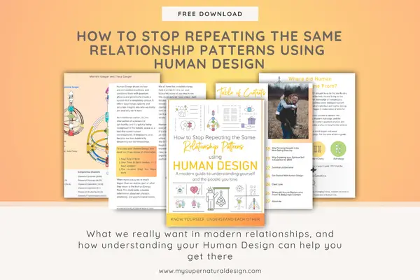 Human Design relationship patterns eguide free download