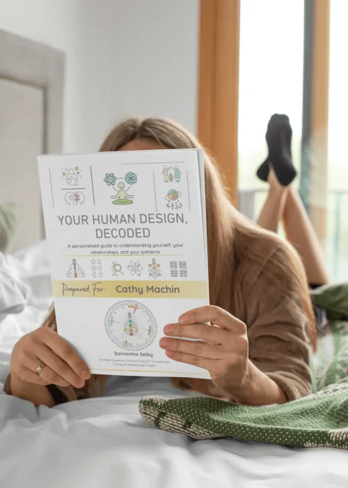 Human Design personalised book by Samantha Selby